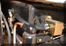 Fuel tank adaptor and rear fuel pump