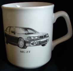 Grey MG ZT Mug