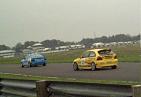 MG ZR and Rover 220 Coupe in Castle Combe Saloon Car Championship
