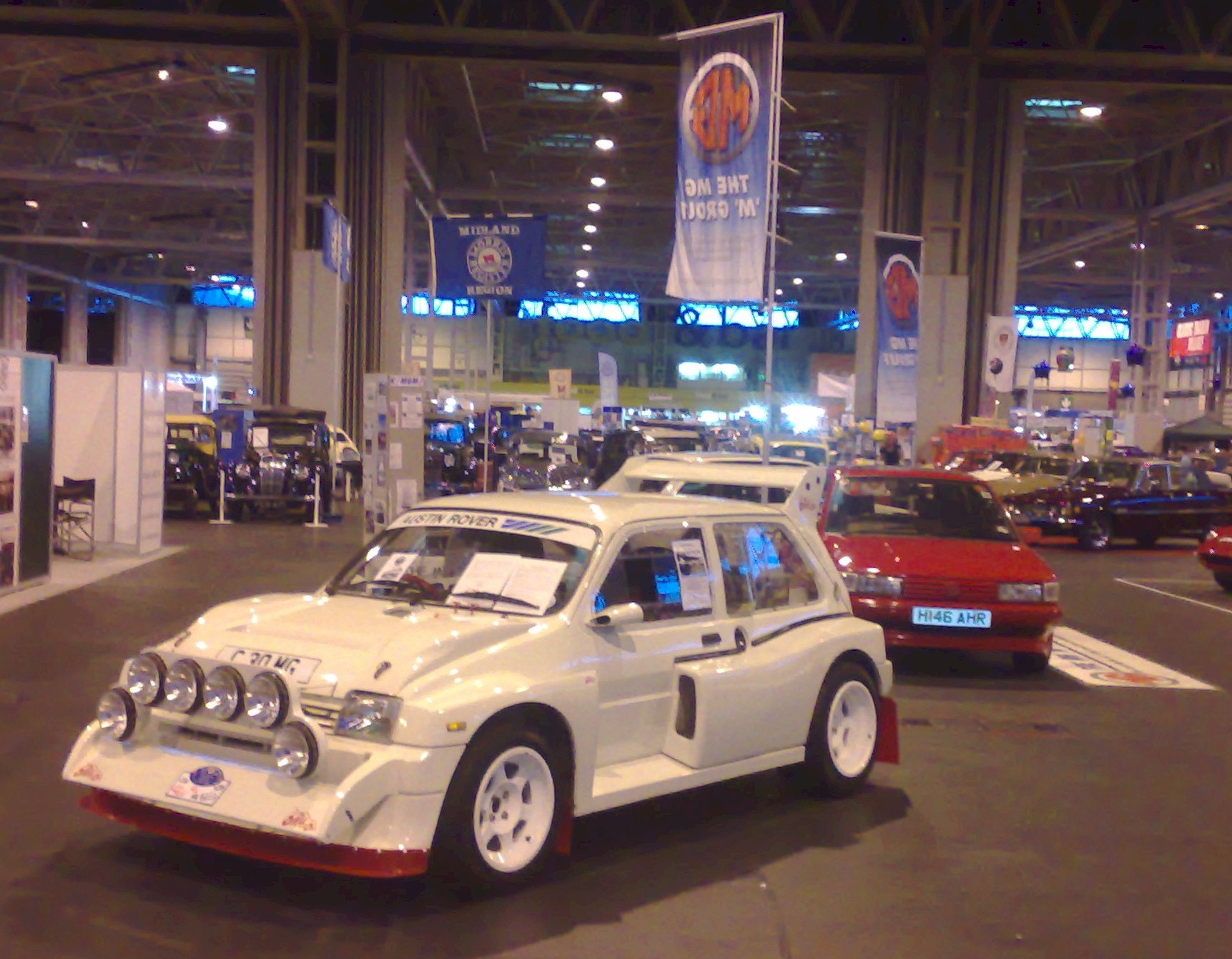 MG 'M' Group stand