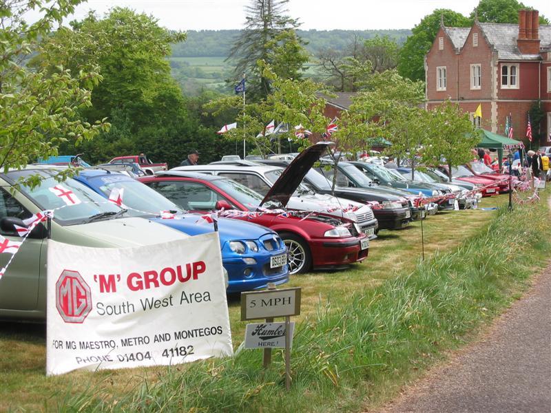 MG 'M' Group display