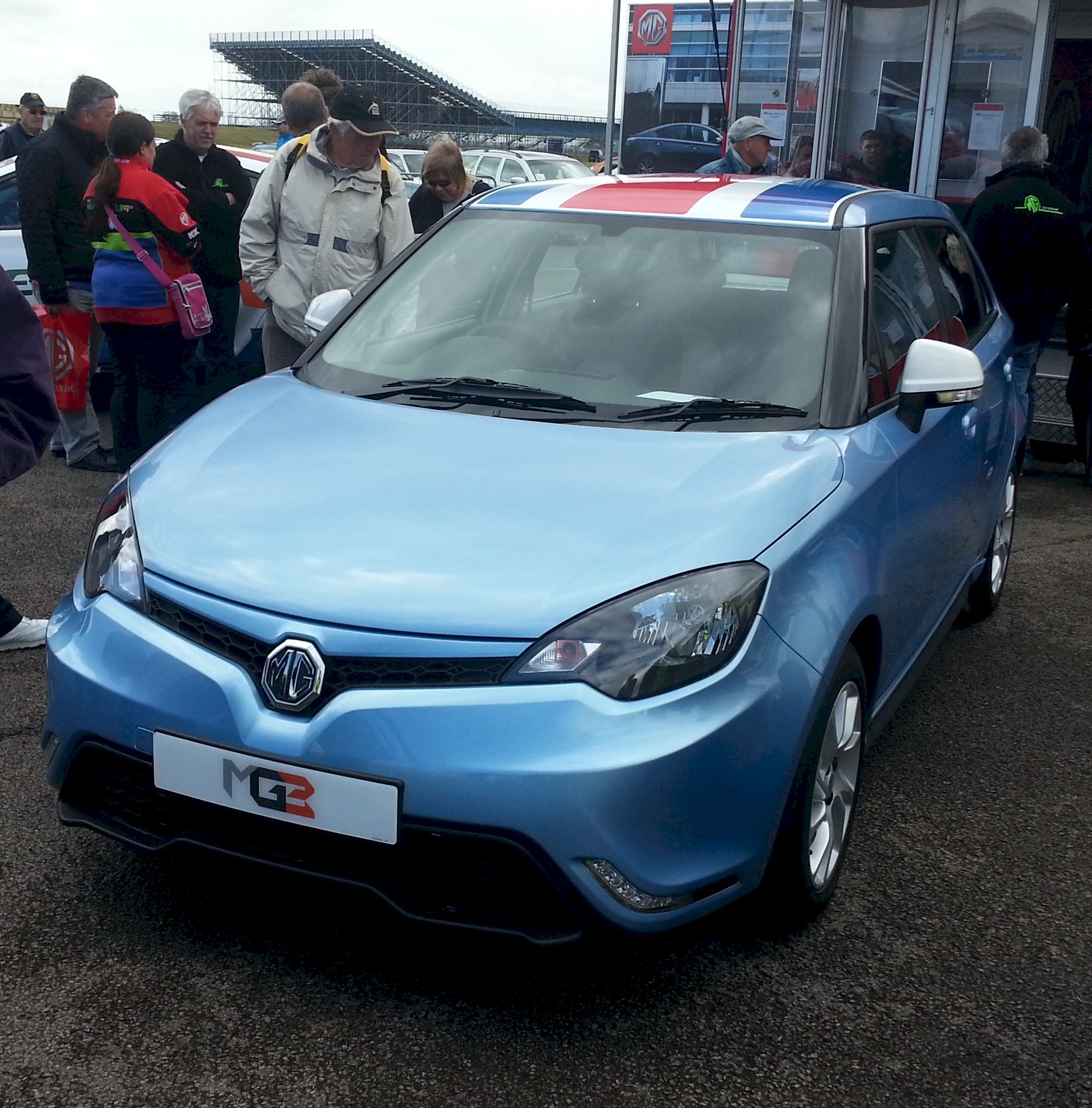 MG3 front end