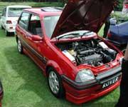 Rover Metro GTi with showroom plate