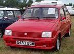 Late MG Metro Turbo spotted on Austin-Rover stand