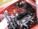 MGB engine bay, concours