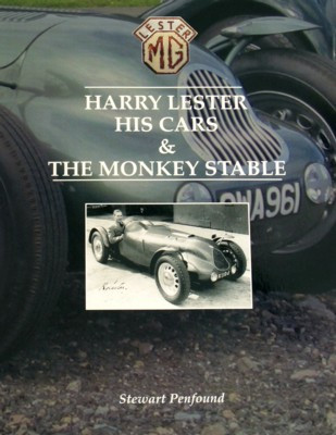 Book cover - Harry Lester, his Cars and the Monkey Stable