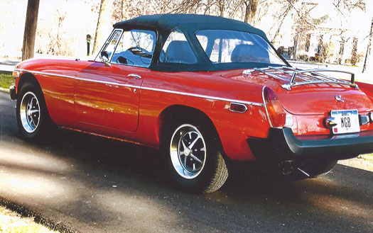 '77 B roadster of Gene and Sherri Enke from Fort Madison, Iowa