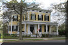 Higtstown NJ — ornate colonial homes and Dogwoods