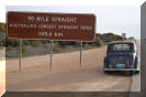90 miles straight ahead