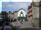 Michel exploring in Josselin