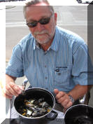 Henri and some of those fruits de mer