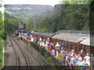 Grosmont station in August