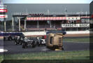 During the roll at Silverstone