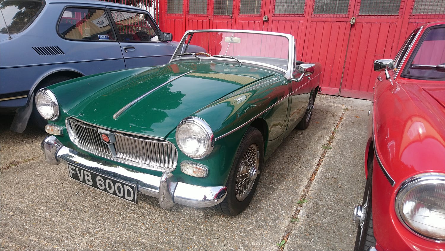 1966 MG Midget MKII British Racing Green