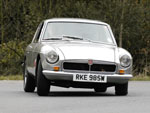 White MGB