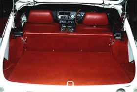 Retrimmed MGB GT