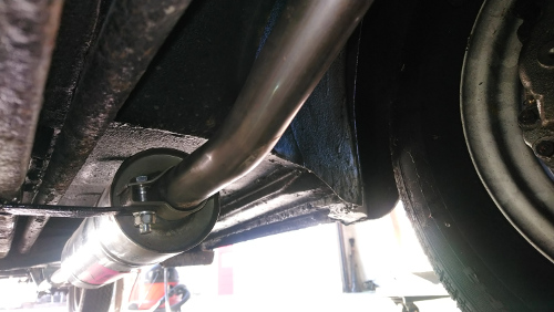 Morris Minor exhaust clamp
