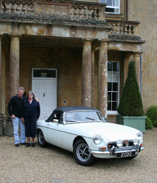 Carol and Daves MGB