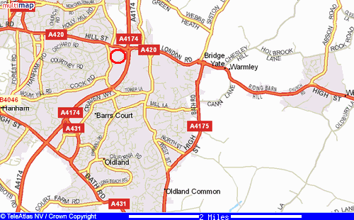 Kingswood RFC map