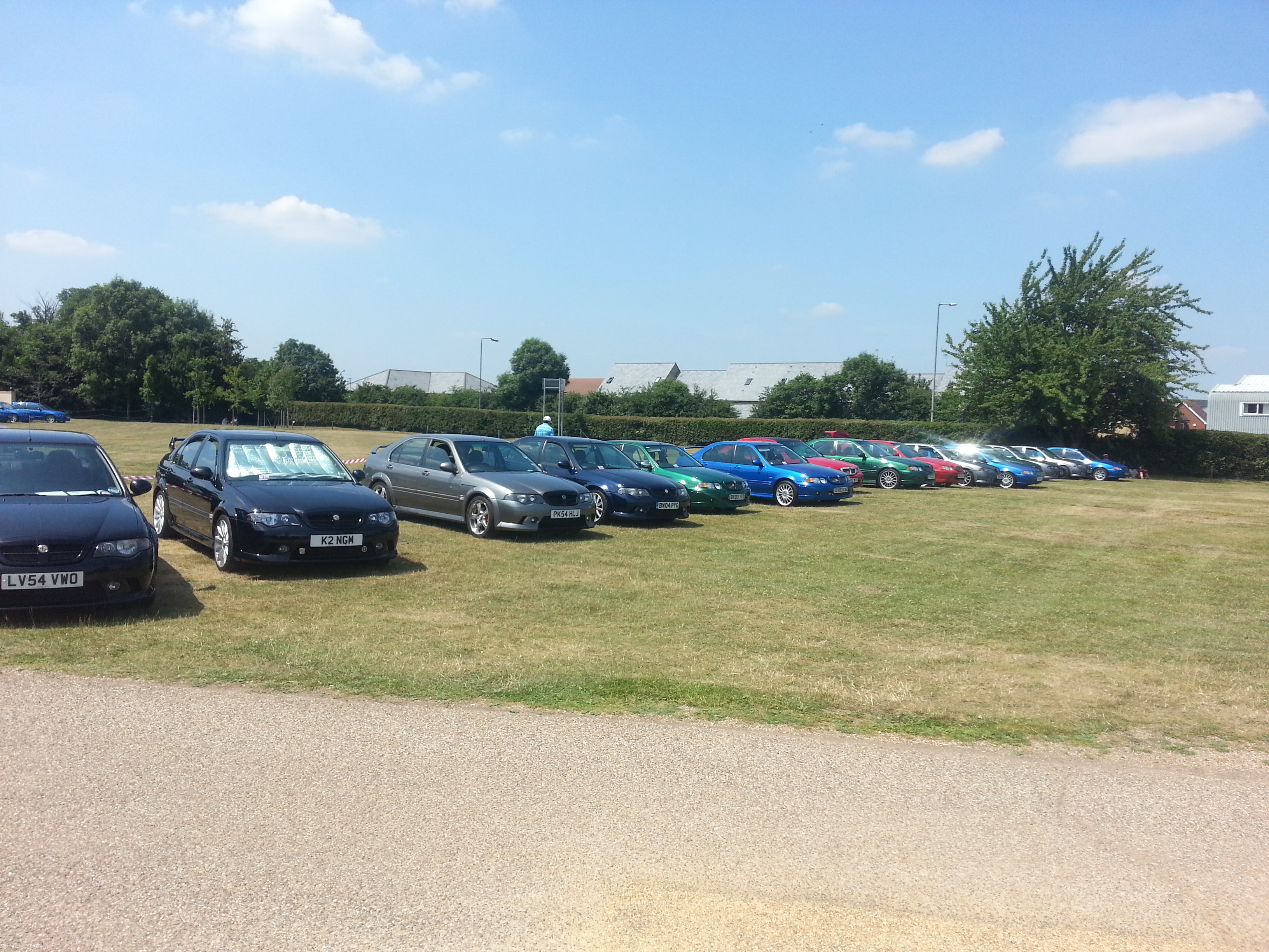 MG ZS Display