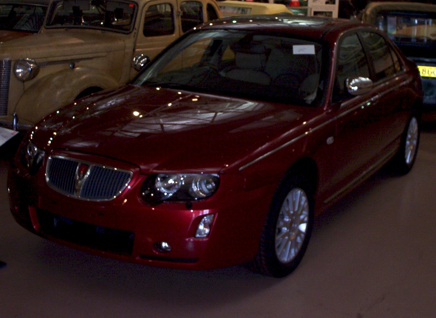 Last Rover 75 built by MG-Rover