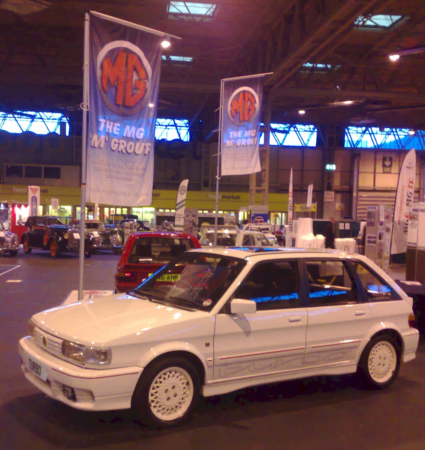 MG 'M' Group stand