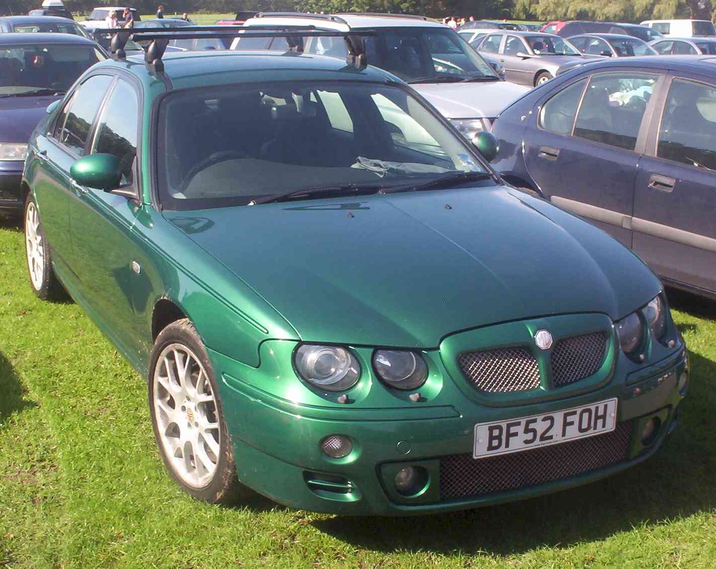 MG ZT Green