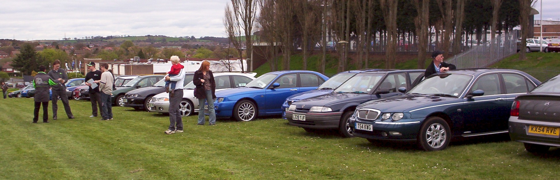 Part of the supporters' carpark 