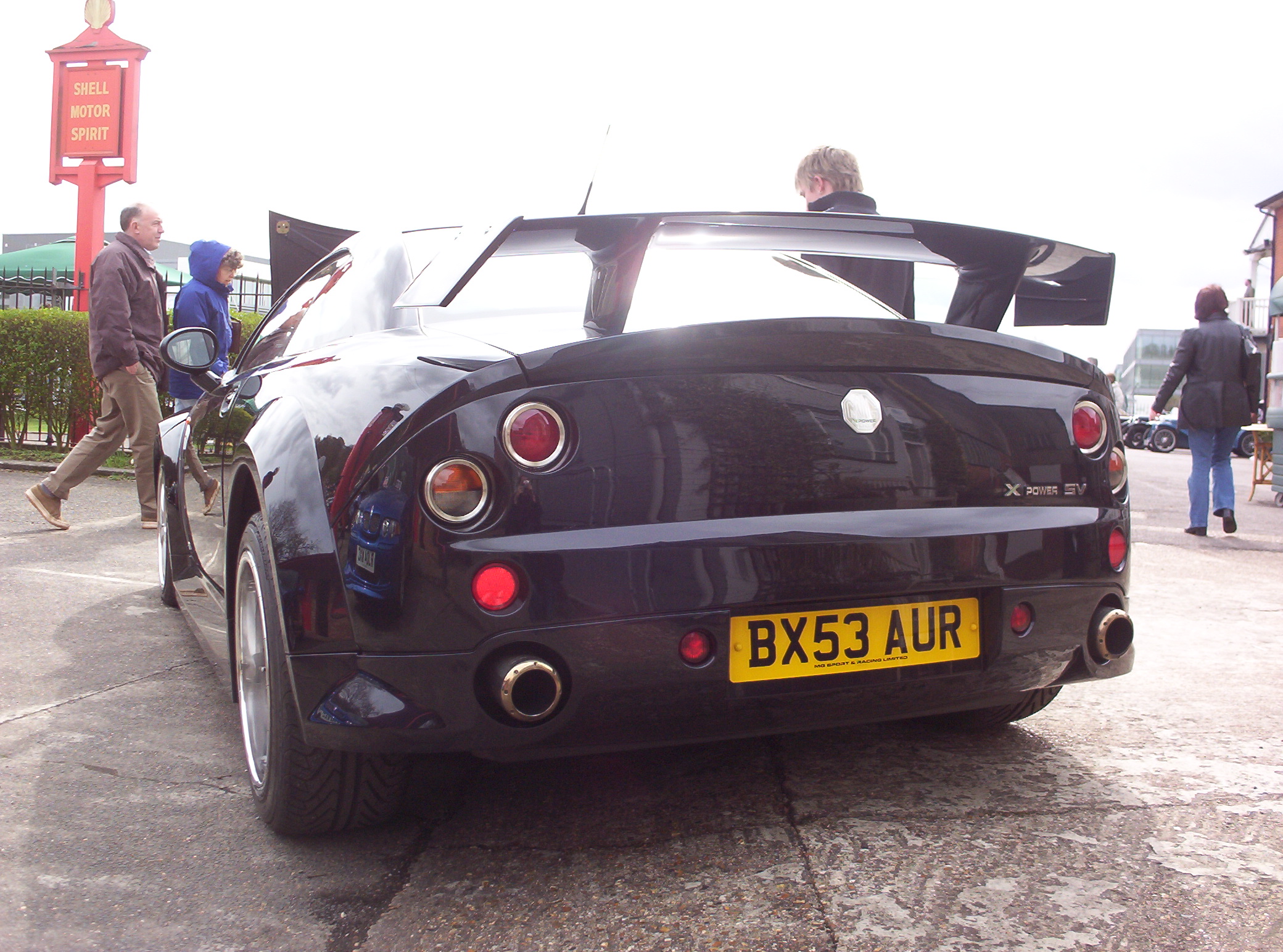 MG SV Rear