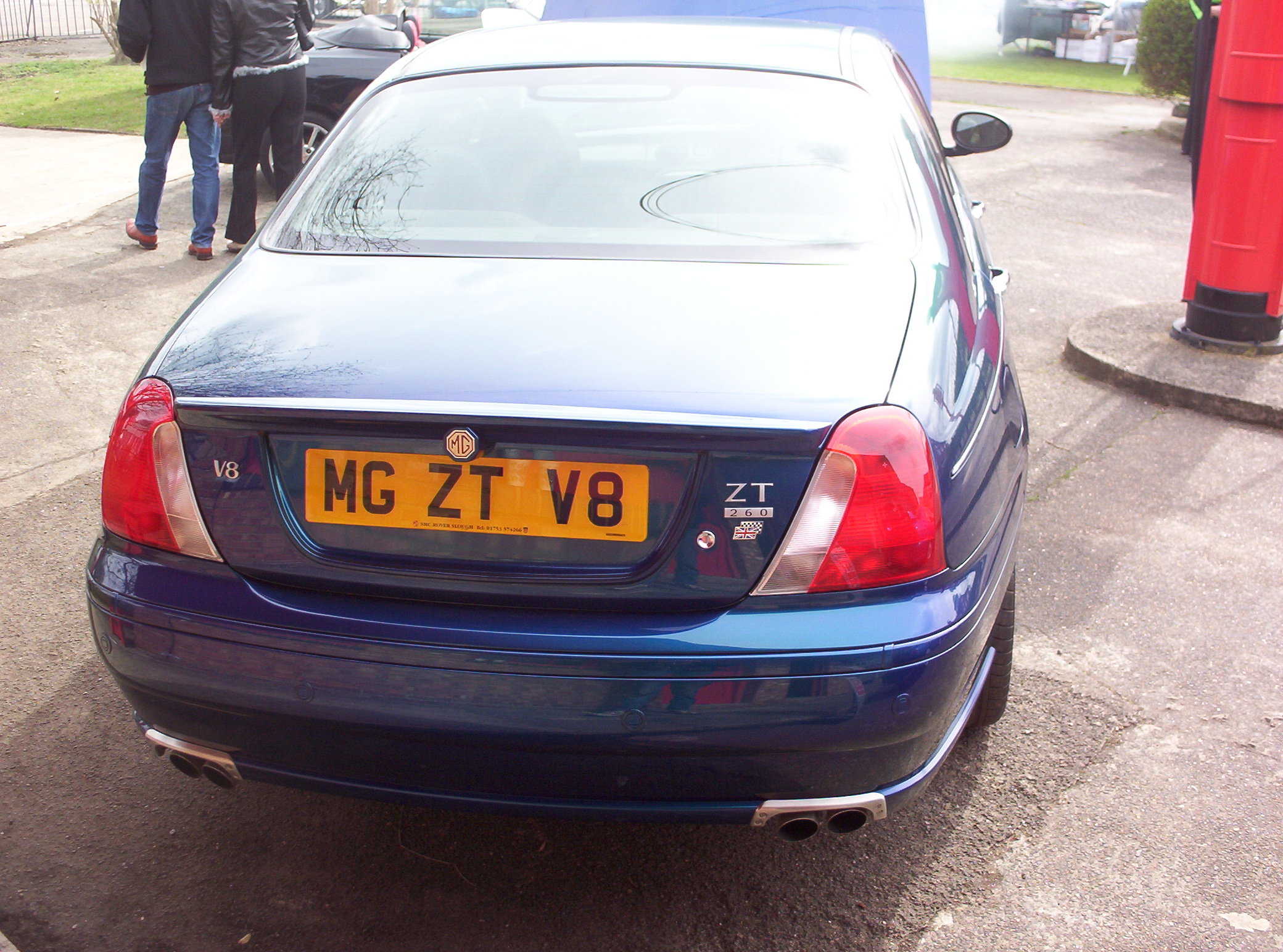 MG ZT260 Rear