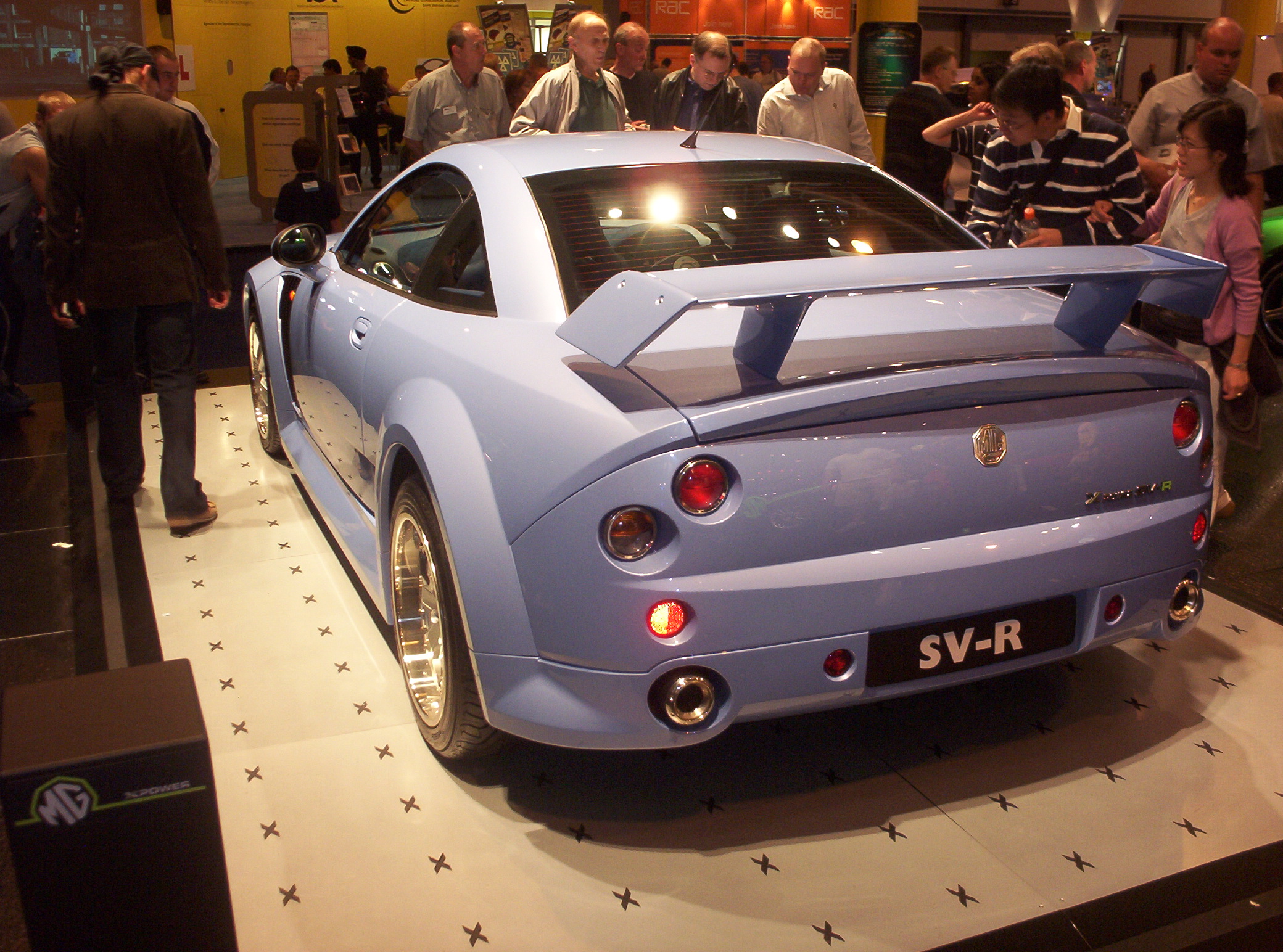 MG SV-R Rear