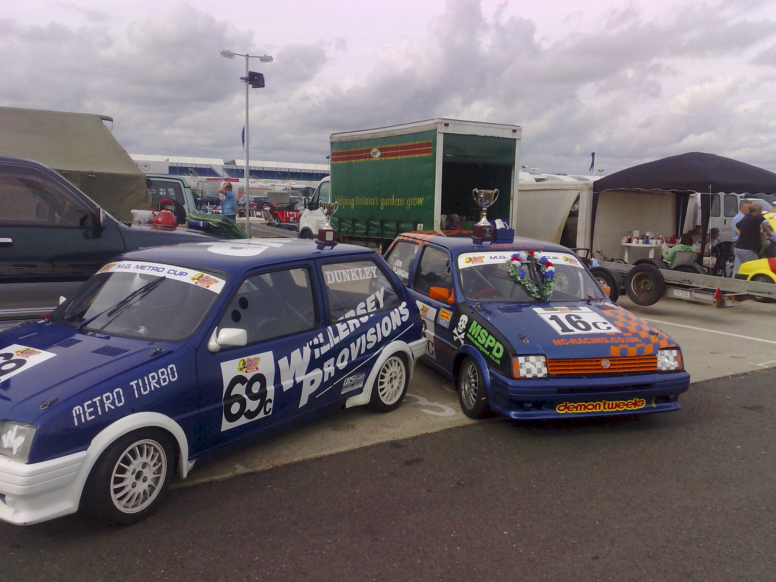 MG Metro Race Cars