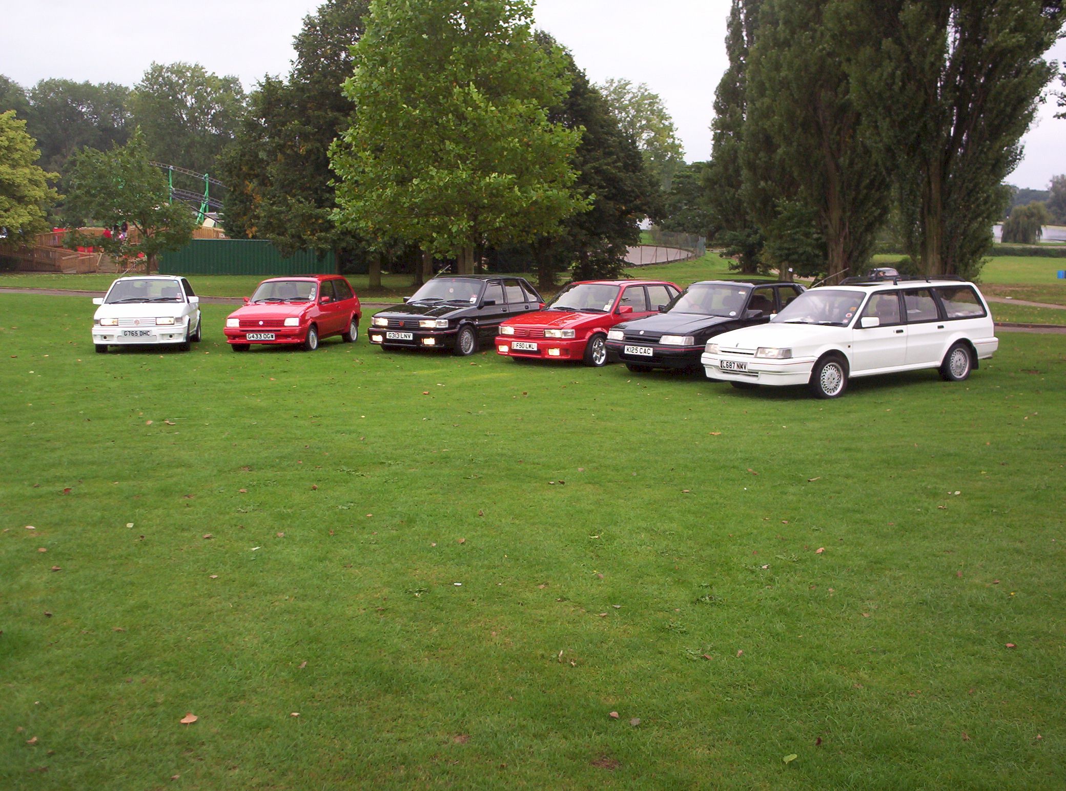 MG Ms at Wicksteed Park