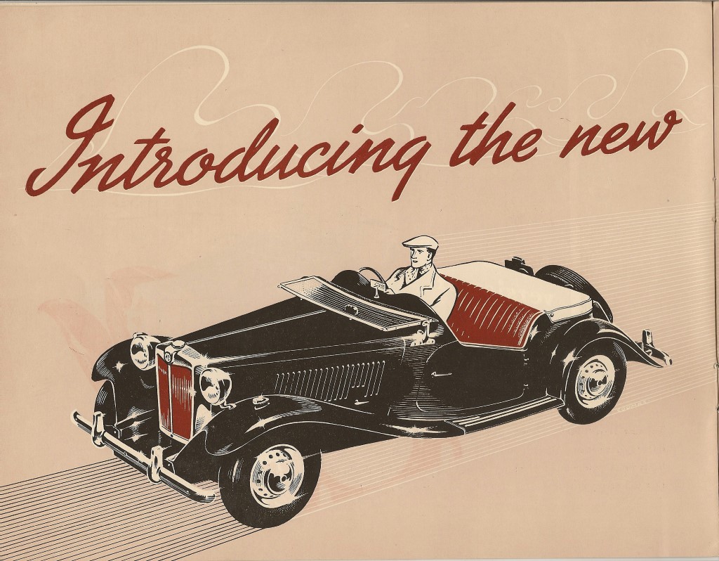 The Original MGTD Midget - Brochures