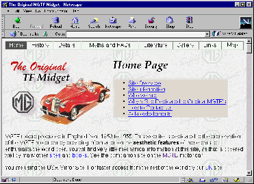 The Original MGTF Home Page