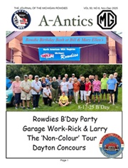 Nov - Dec, 2025 Newsletter