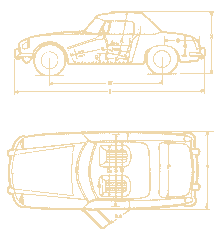 [MGB line drawing]