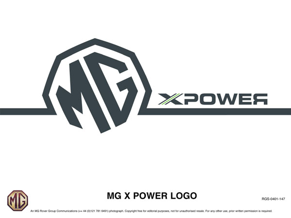 Racing In Car >> MG X Power Logo Racing In Car >> MG X Power Logo